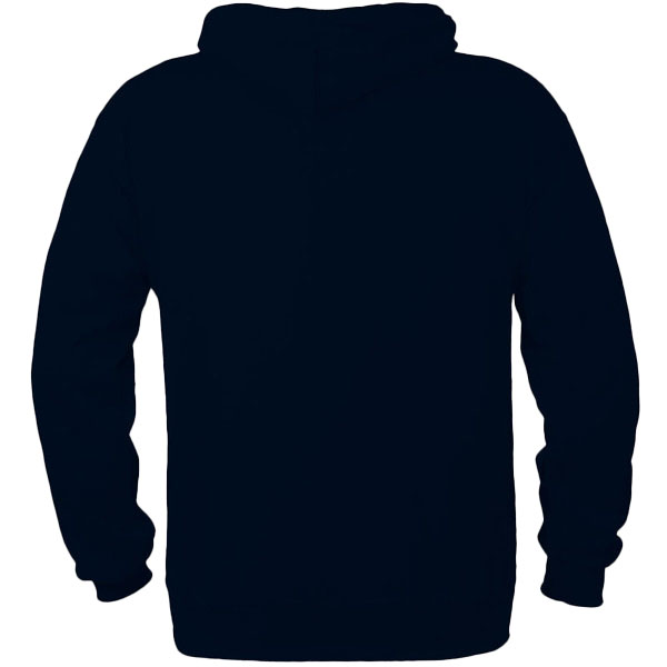 Sudadera Capucha Contrastada Hombre Trasero